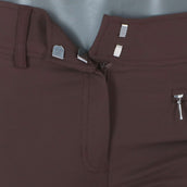 HKM Pantalon d'Équitation Lea Alos Full Grip Marron foncé