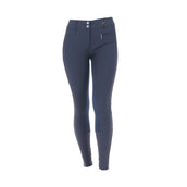 HKM Pantalon d'Équitation Lea Alos Full Grip Bleu Foncé