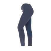 HKM Pantalon d'Équitation Lea Alos Full Grip Bleu Foncé