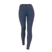 HKM Pantalon d'Équitation Lea Alos Full Grip Bleu Foncé