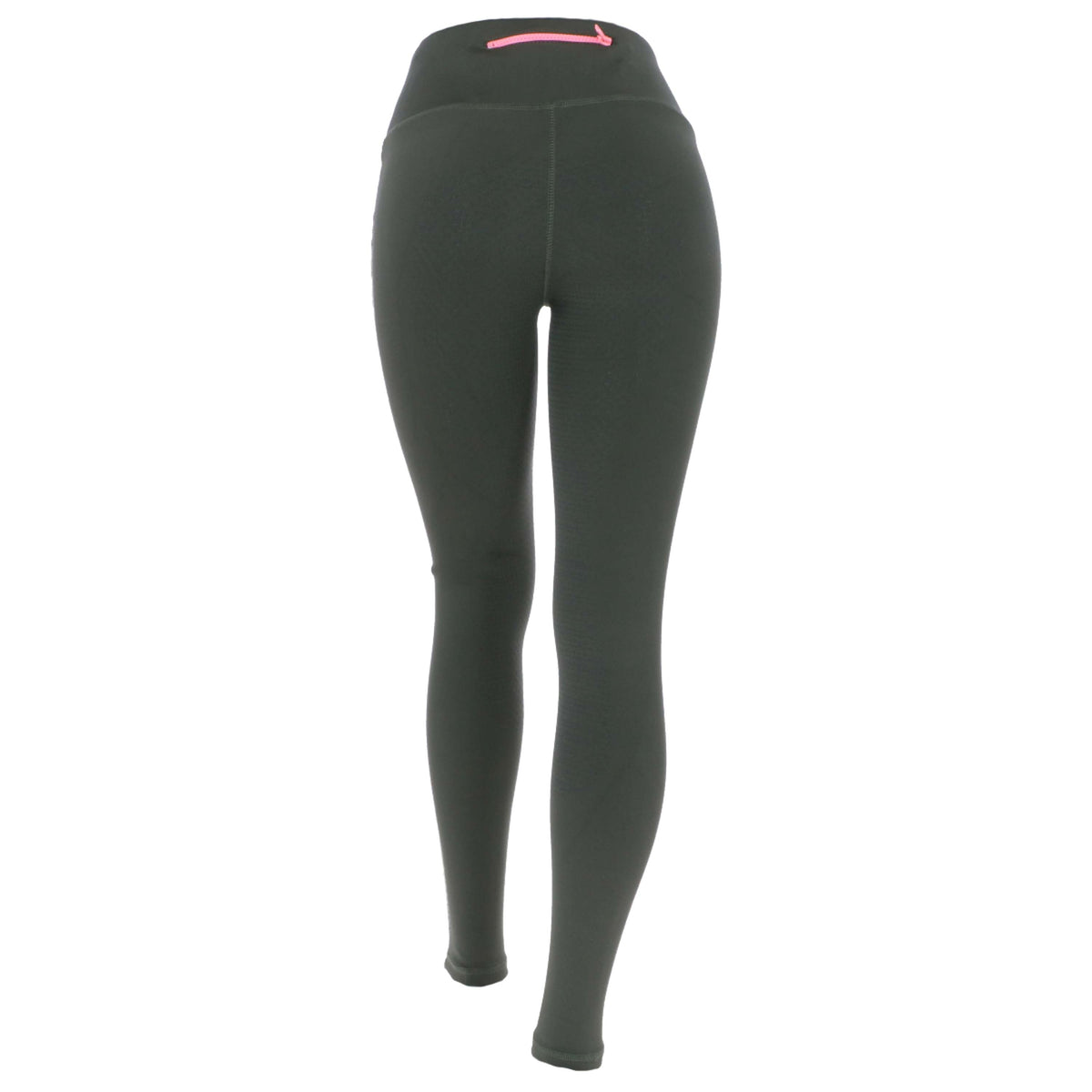 HKM Legging d'Équitation Equestrian Full Grip Vert Foncé