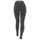 HKM Legging d'Équitation Equestrian Full Grip Vert Foncé