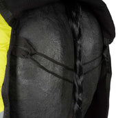 HKM Couvre-reins Reflective avec Doublure Fleece Néon Jaune