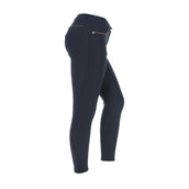 HKM Pantalon d'Équitation Beagle Full Grip Bleu Foncé