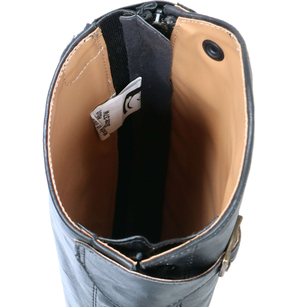 HORKA Bottes d'Équitation Lacey Synthétique Noir