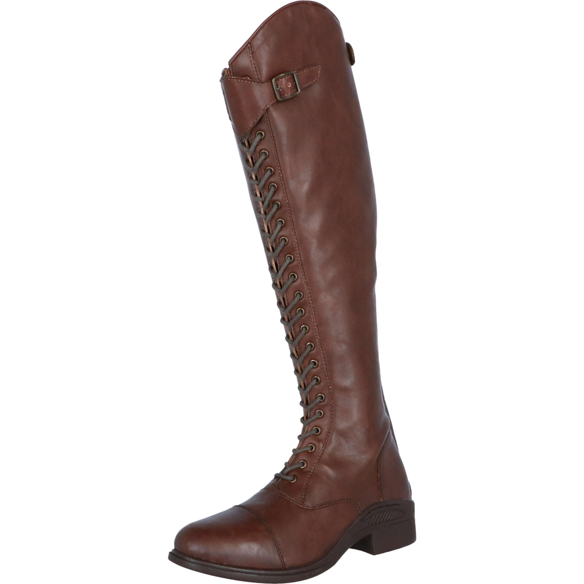 HORKA Bottes d'Équitation Lacey Synthétique Marron