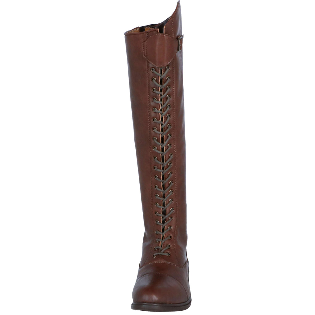 HORKA Bottes d'Équitation Lacey Synthétique Marron