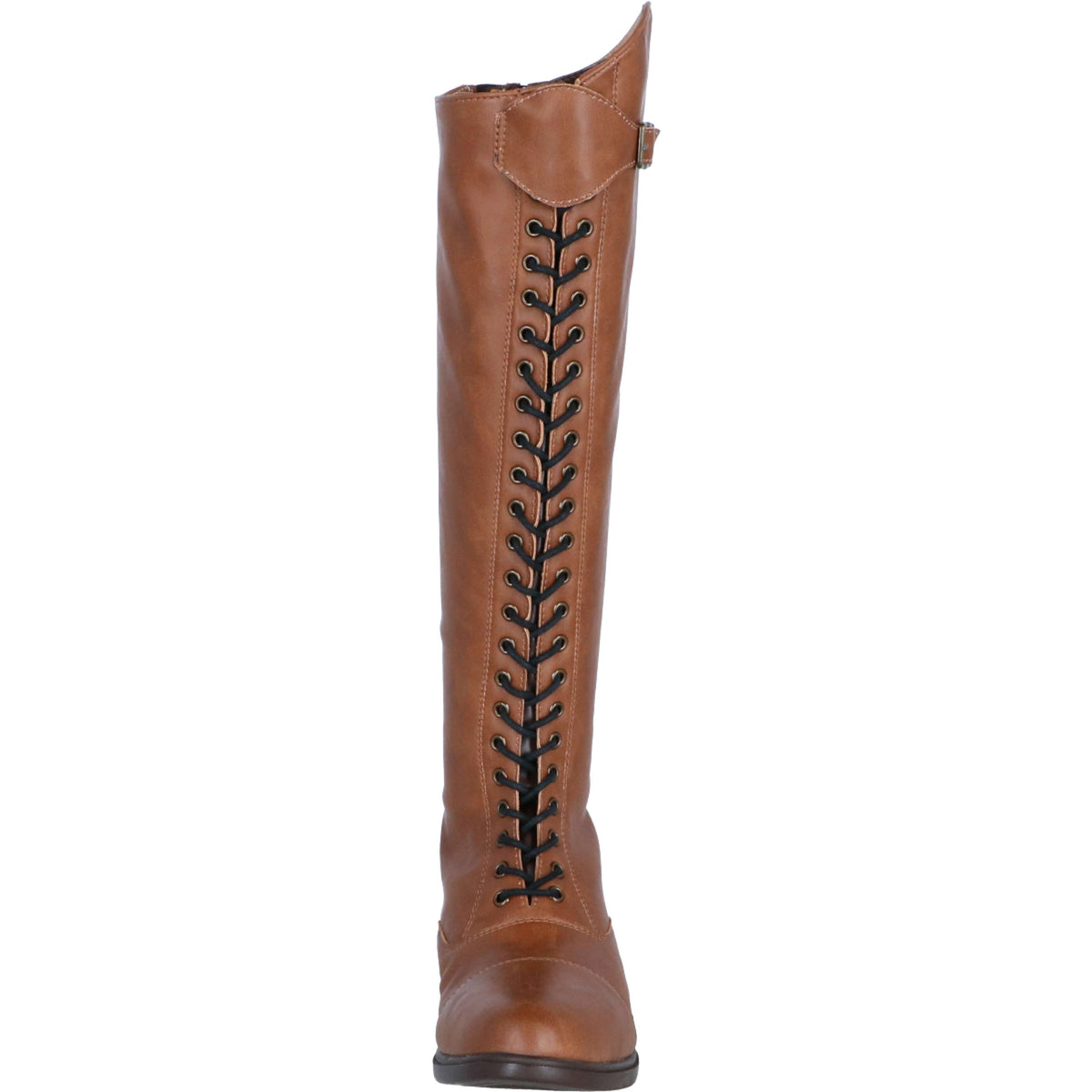 HORKA Bottes d'Équitation Lacey Synthétique Cognac