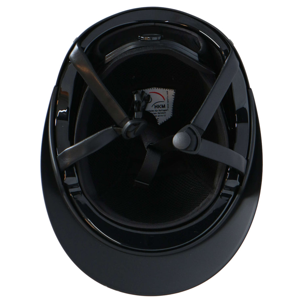 HKM Bombe Glamour Shield Noir/Noir