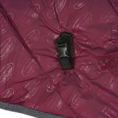 Weatherbeeta Couverture d'Hiver Comfitec Plus Dynamic II Neck Rug Medium/Lite Maroon/Gris/Blanc