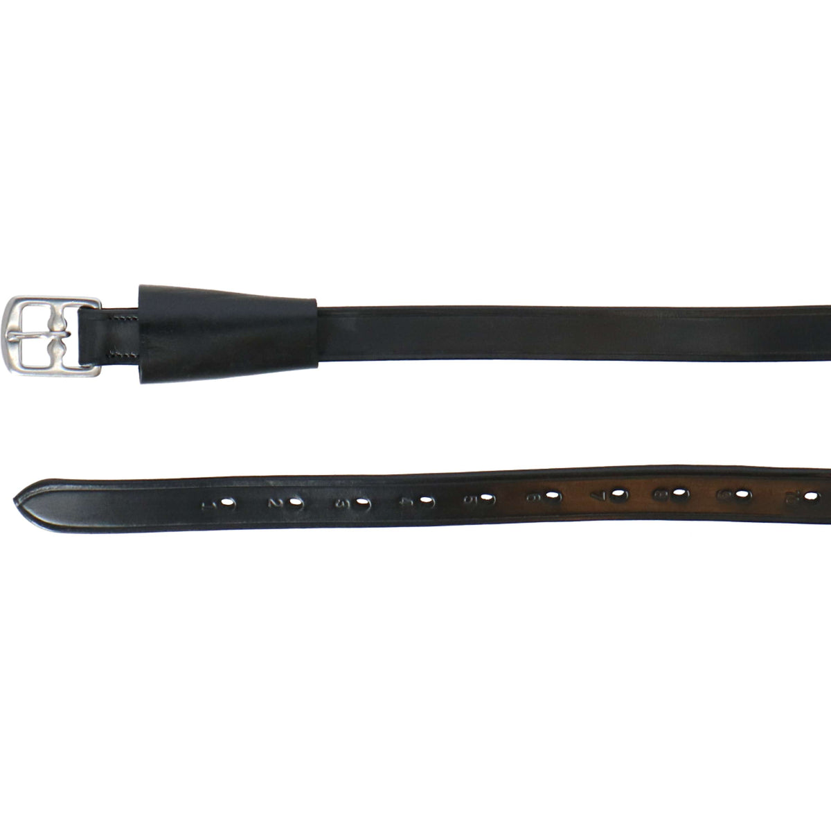 F.R.A. Etrivières 22mm Cuir Noir