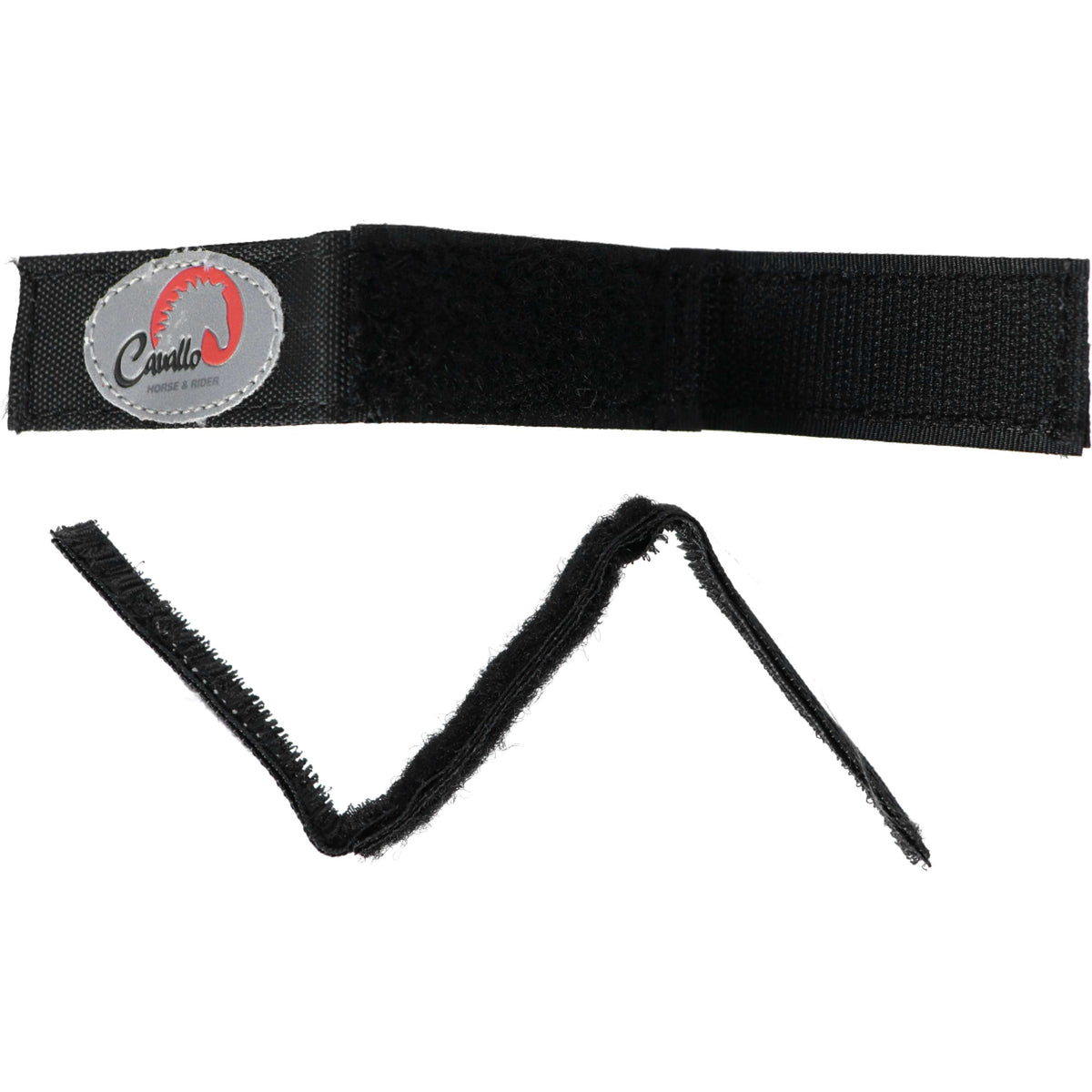 F.R.A. Cavallo Horse & Rider Jeu de Velcro CLB pour Hipposandales Noir