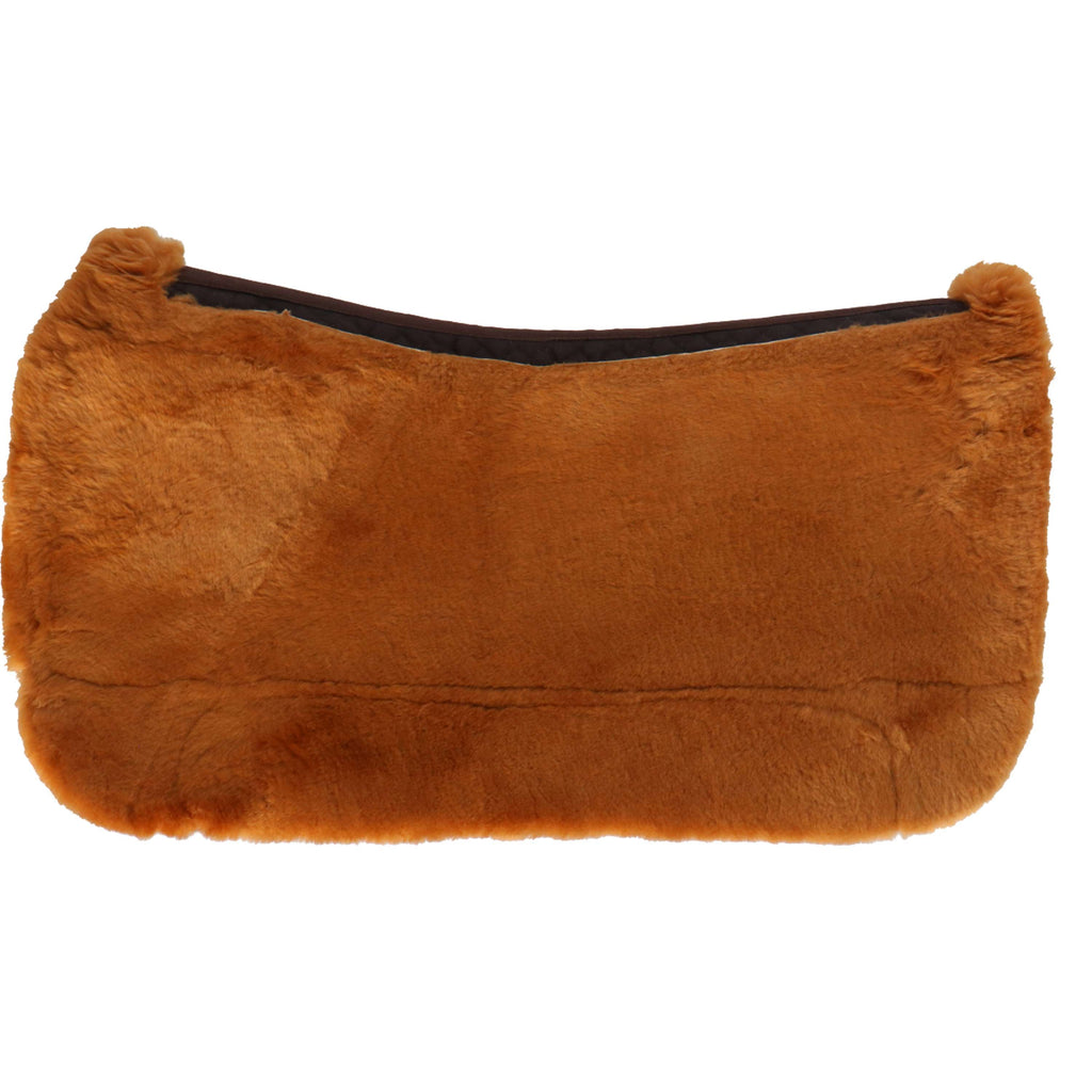 F.R.A. Tapis Western De Luxe Extra Fourrure Complète 3 Compartiments avec Inserts Marron/Cappuccino