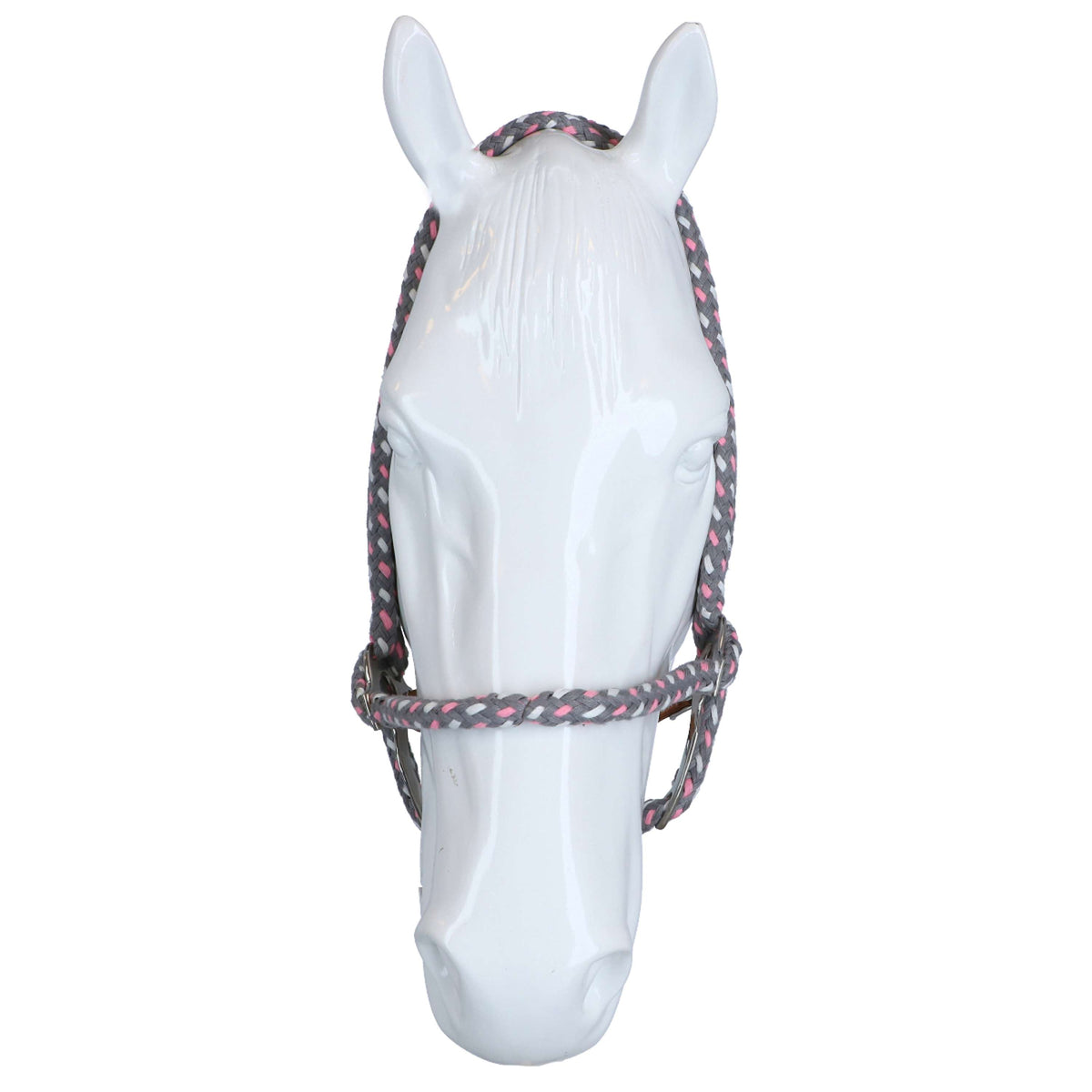 F.R.A. Hackamore Jaspis Coton Rose/Gris/Blanc