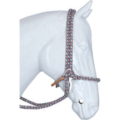 F.R.A. Hackamore Jaspis Coton Rose/Gris/Blanc