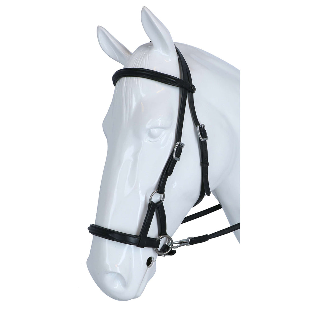 F.R.A. Bridon sans Mors Pardoes Side Pull Noir