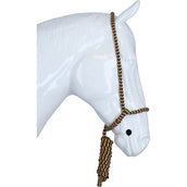 F.R.A. Licol Shiraz avec Longe Fixe Jaune/Noire