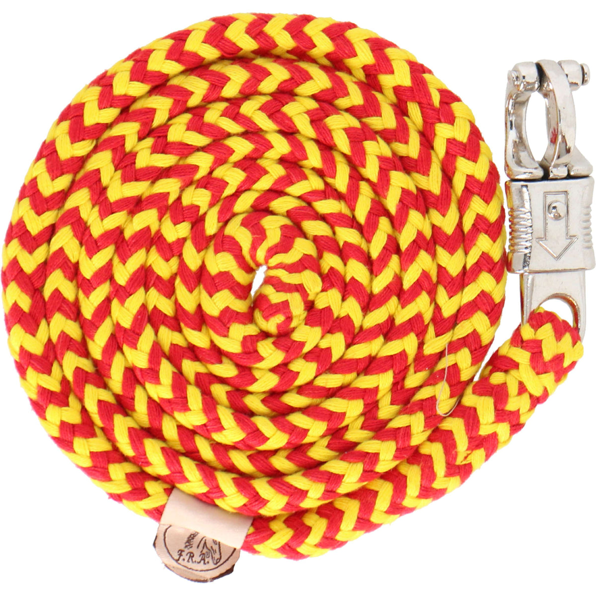 F.R.A. Corde pour Licol Svendy Ruchi Collection Rouge/Jaune