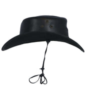 F.R.A. Chapeau Tabasca Cuir Noir