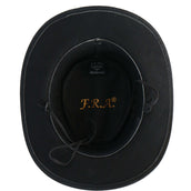 F.R.A. Chapeau Tabasca Cuir Noir