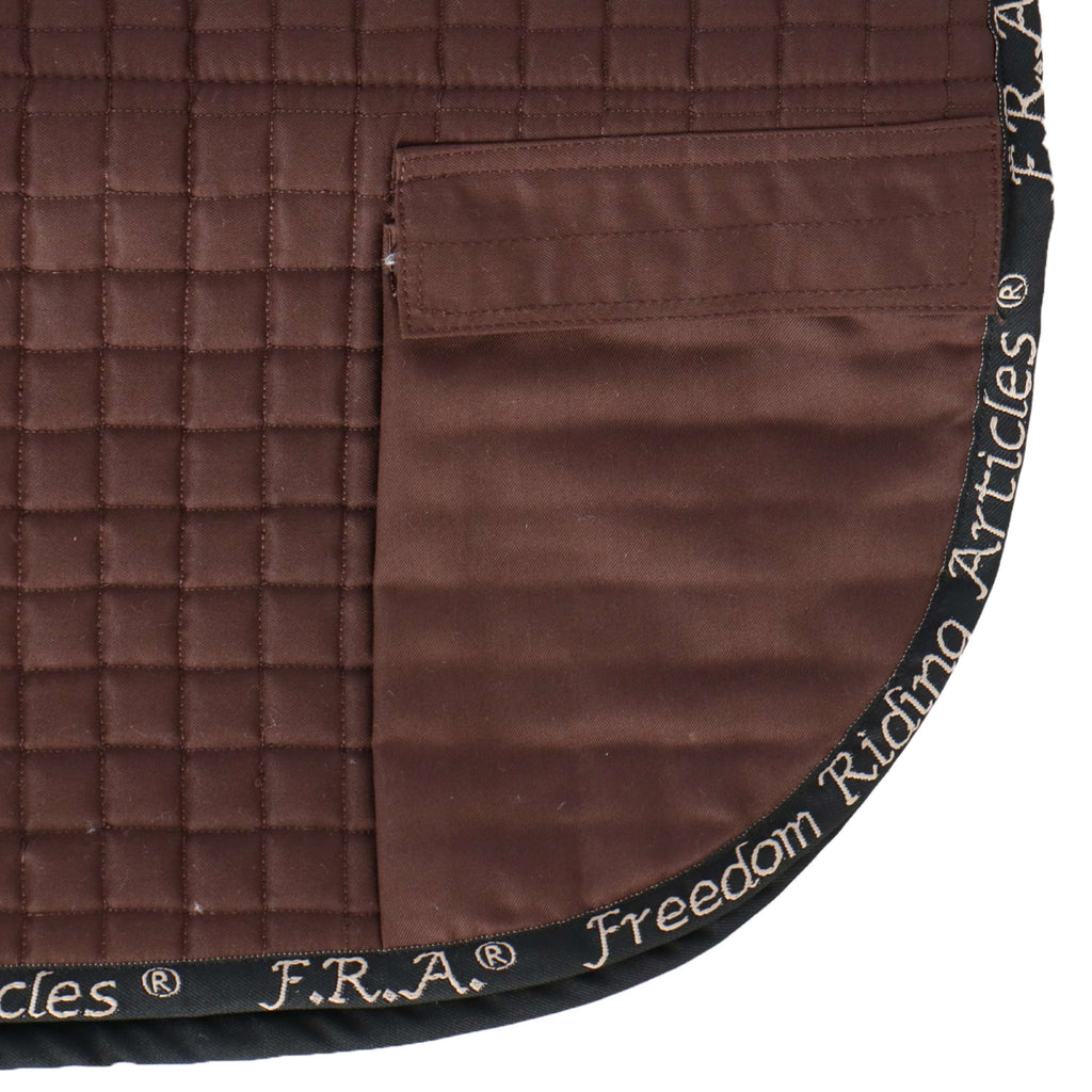 F.R.A. Chabraque Unica avec Poshes pour Selle Pieds nus Marron