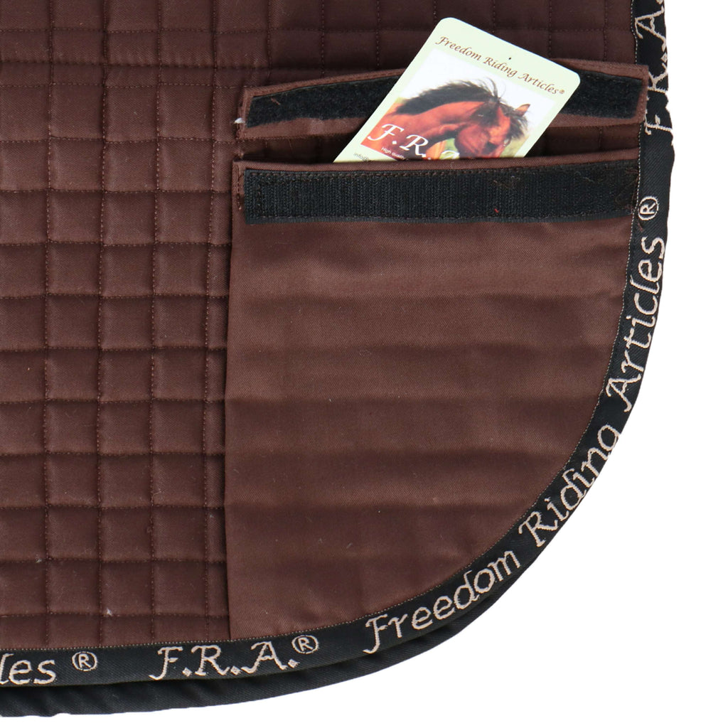 F.R.A. Chabraque Unica avec Poshes pour Selle Pieds nus Marron