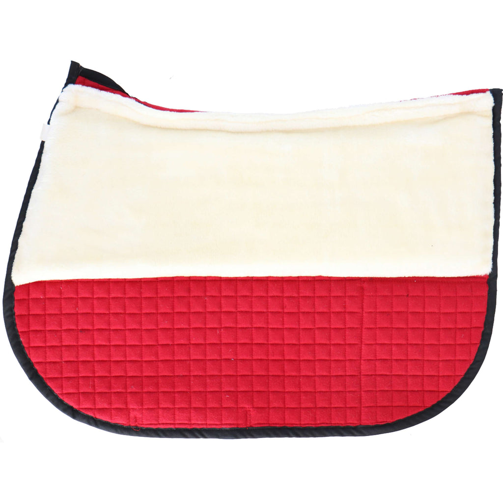 F.R.A. Chabraque Unica avec Poshes pour Selle Pieds nus Rouge