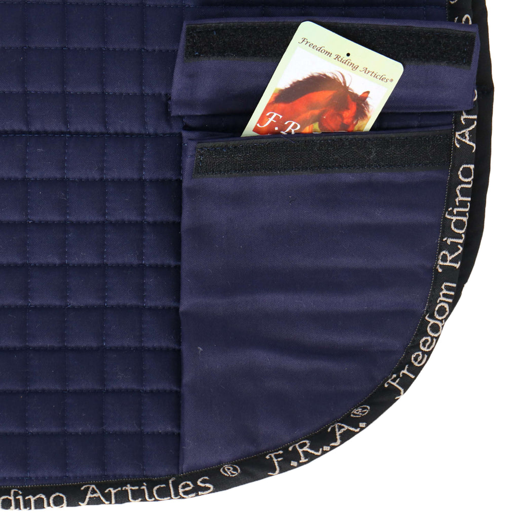 F.R.A. Chabraque Unica avec Poshes pour Selle Pieds nus Bleu