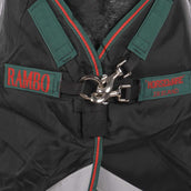 Rambo Chemise Turnout Original 200g Noir/Vert/Rouge