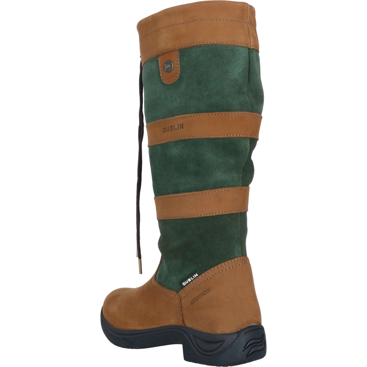 Dublin Bottes River III Marron Foncé/Vert