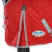 Weatherbeeta Couverture d'Hiver Comfitec Classic Standard Neck Medium/Lite 600D 100g Rouge/Argent/Navy