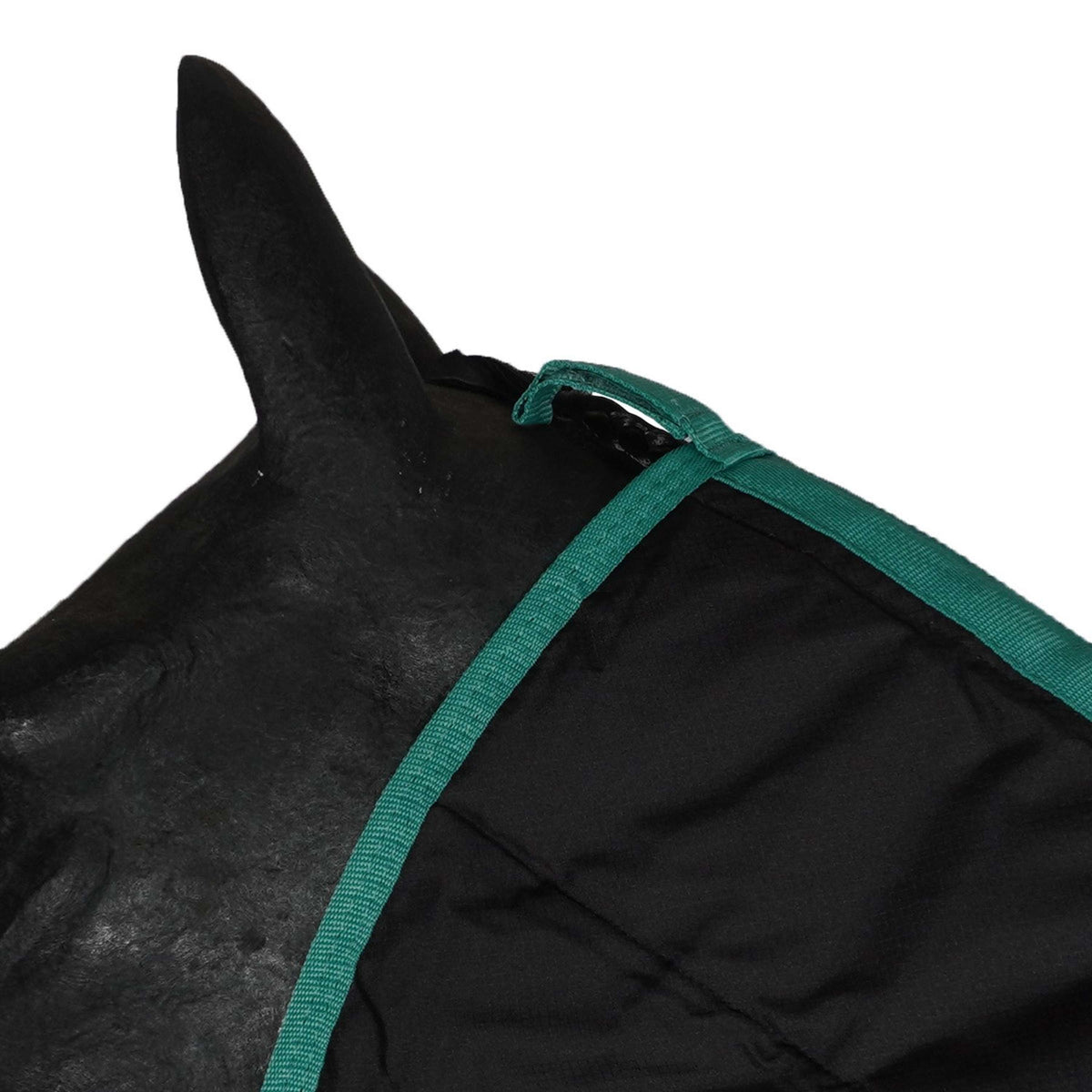 Weatherbeeta Couverture d'Écurie Green-Tec Stable Combo Neck Medium/Lite 150D 150g Noir/Bottle Green