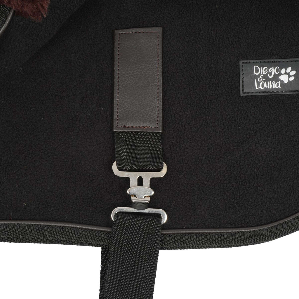 Diego & Louna Couverture pour Chien Polar Noir