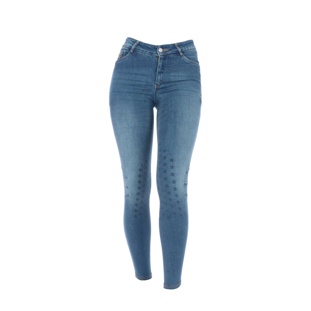 PS of Sweden Pantalon d'Équitation Ellie Jeans Blue Denim