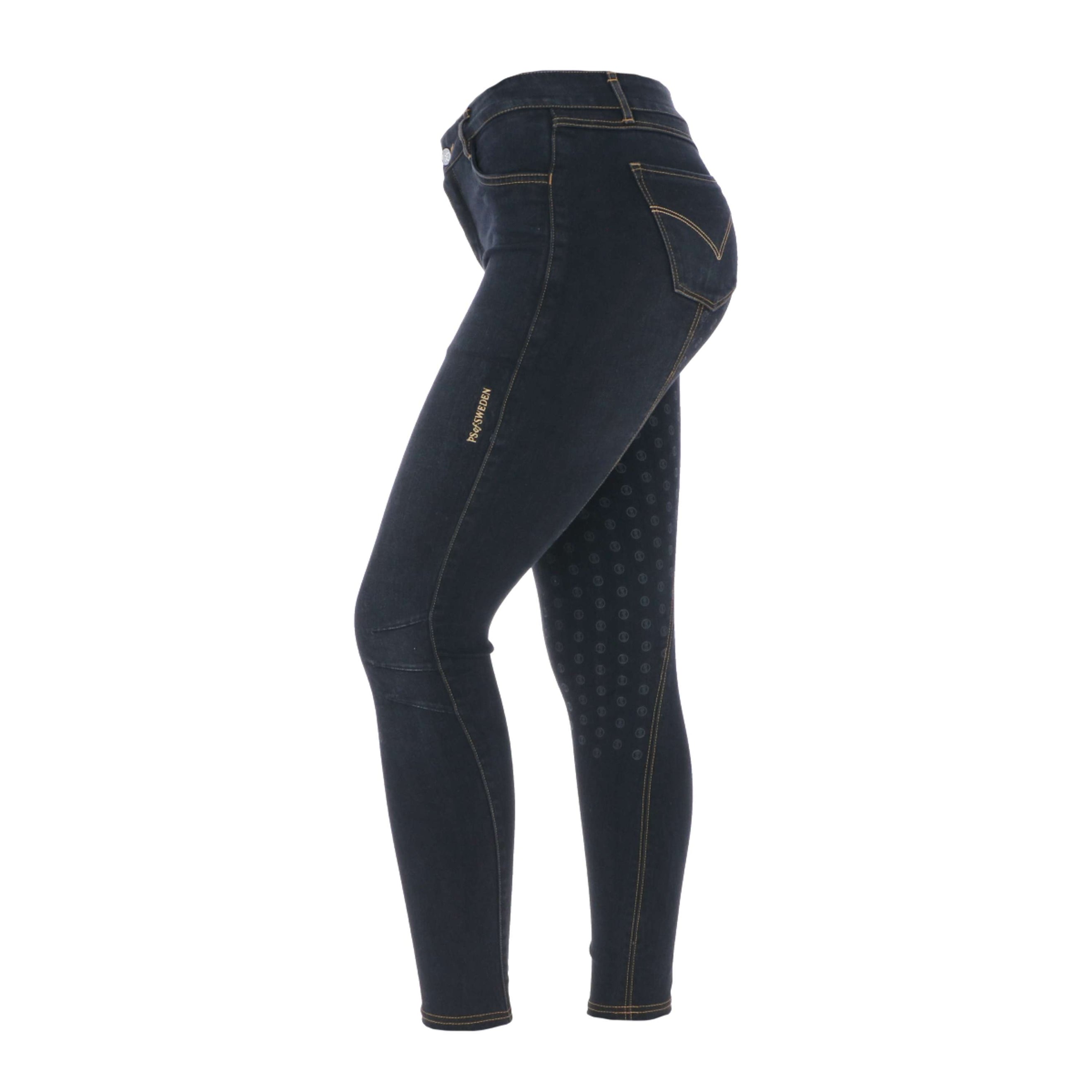 PS of Sweden Pantalon d'Équitation Maggie Jeans Noir Denim PS of Sweden Pantalon d'Équitation Maggie Jeans Noir Denim