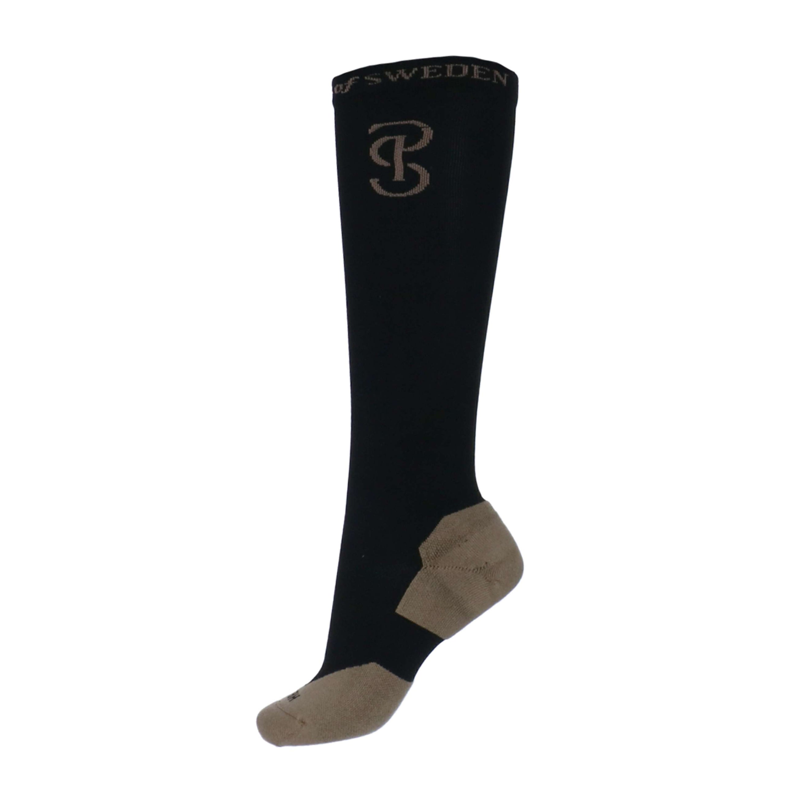 PS of Sweden Chaussettes Holly 2-pack Noir