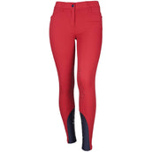 EQODE by Equiline Pantalon d'Équitation Delma Prise de Genou Cerise