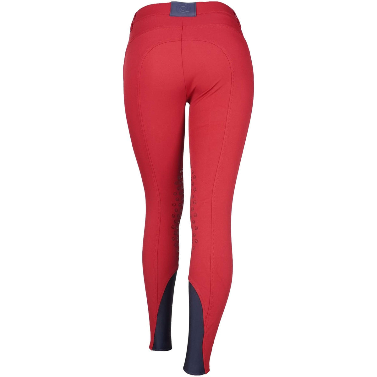 EQODE by Equiline Pantalon d'Équitation Delma Prise de Genou Cerise