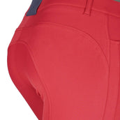 EQODE by Equiline Pantalon d'Équitation Delma Prise de Genou Cerise