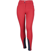 EQODE by Equiline Pantalon d'Équitation Darcey Full Grip Cerise