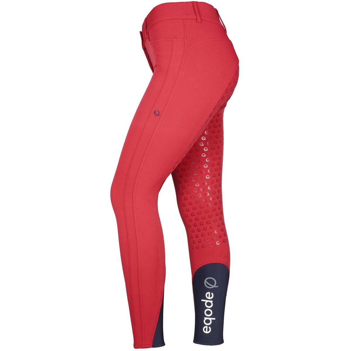 EQODE by Equiline Pantalon d'Équitation Darcey Full Grip Cerise