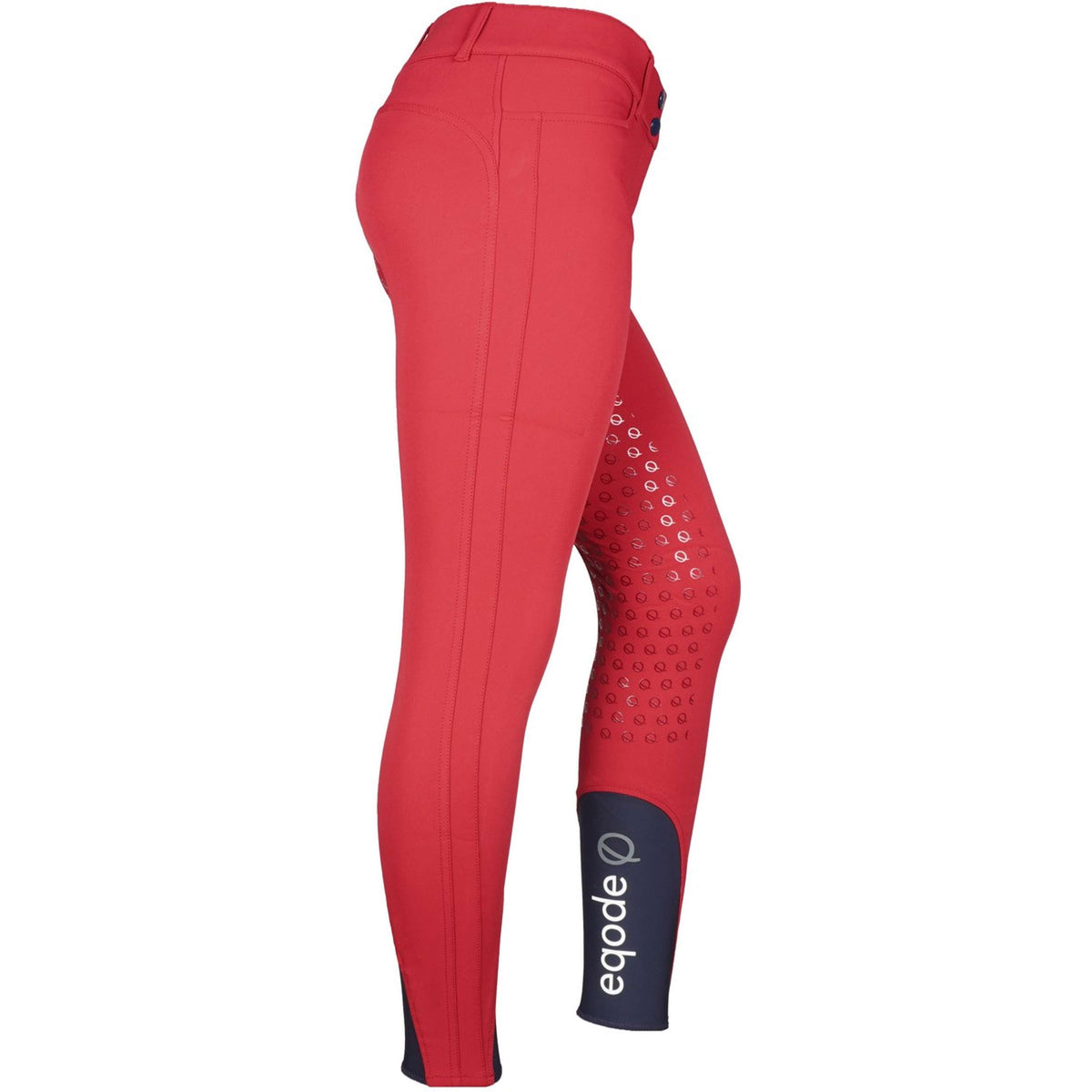 EQODE by Equiline Pantalon d'Équitation Darcey Full Grip Cerise