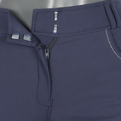 BR Pantalon d'Équitation BRPS Cathrine Silicone Fond de Peau Blueberry