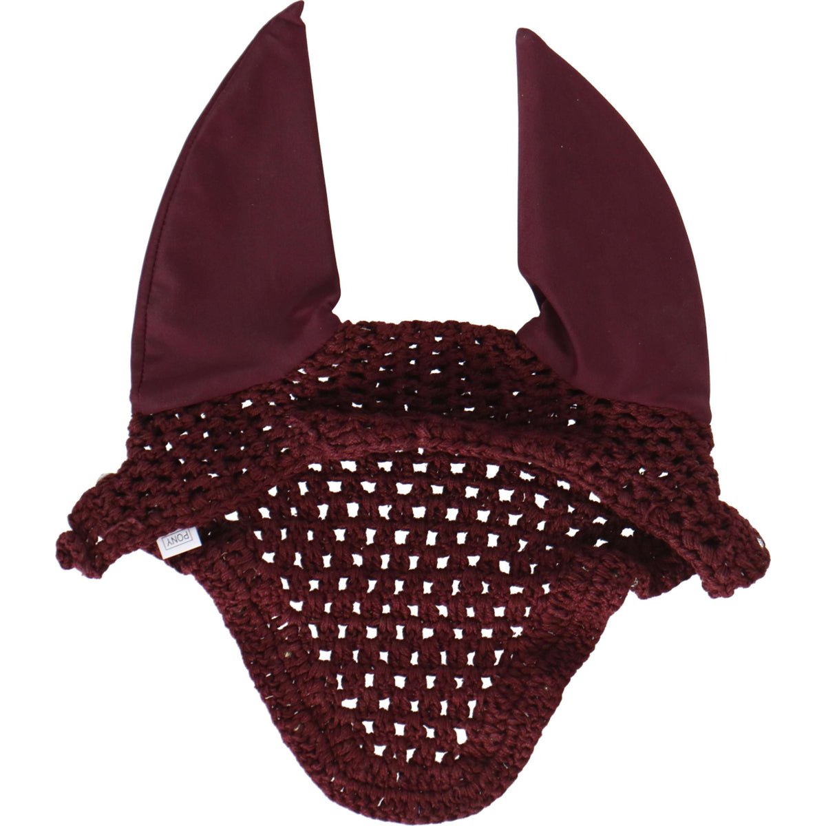 HB Bonnet Anti-Mouches met Trydac Swarovski steentjes Bordeaux