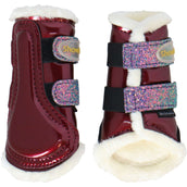 HB Guêtres Gold Rush Glitter Little Sizes Bordeaux