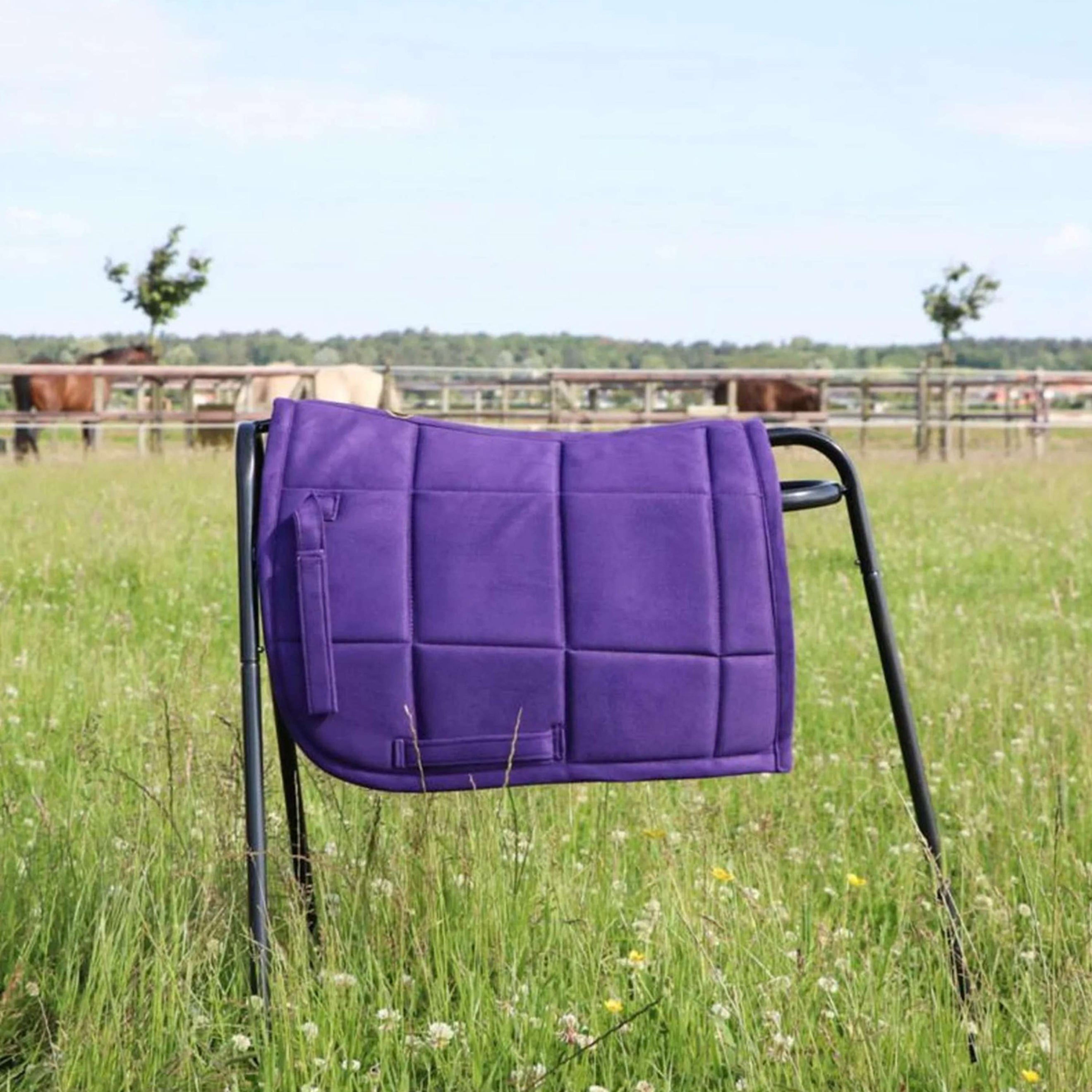 HB Tapis de Selle Shetland Violet