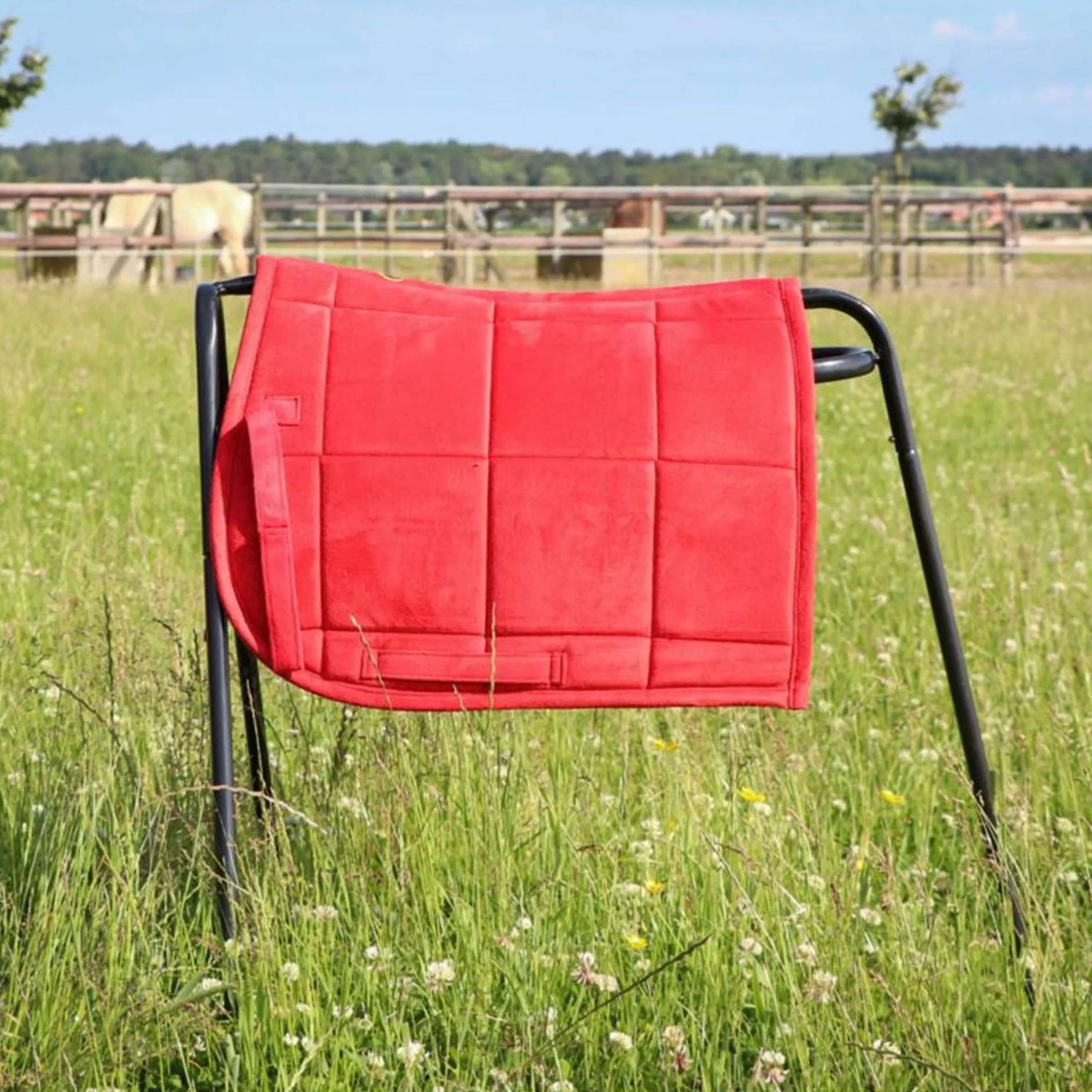 HB Tapis de Selle Shetland Rouge HB Tapis de Selle Shetland Rouge
