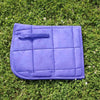 HB Tapis de Selle Shetland Bleu Royal