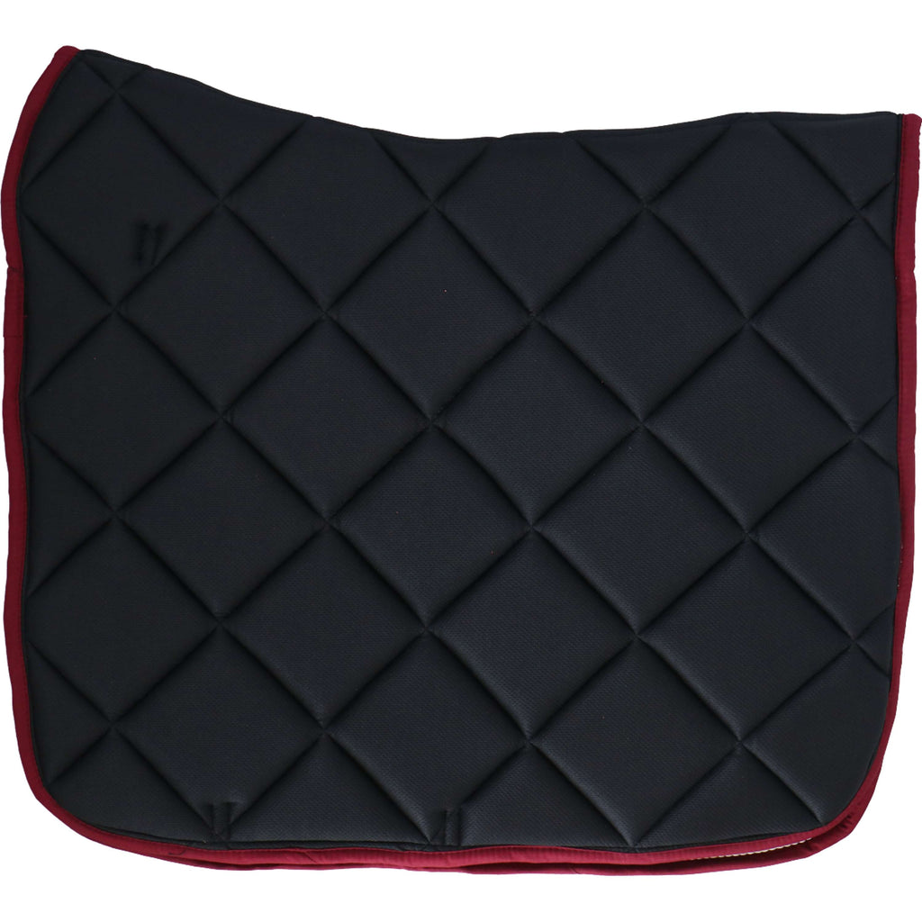 HB Tapis de Selle Sparkling Glitter Dressage Bordeaux