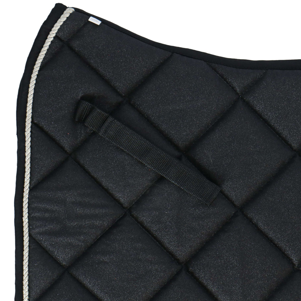 HB Tapis de Selle Sparkling Glitter Dressage Noir